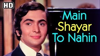 Main Shayar To Nahi Lyrics in Hindi