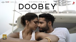 Doobey Lyrics in Hindi - Gehraiyaan