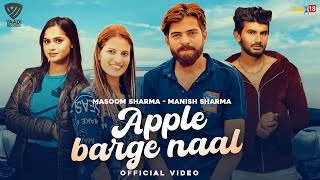 Apple Barge Gaal Lyrics in Hindi - Masoom Sharma, Manisha Sharma