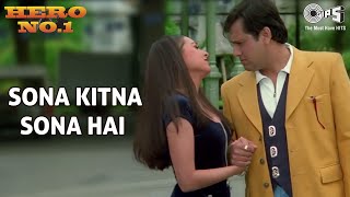Sona Kitna Sona Hai Lyrics in Hindi - Hero No. 1